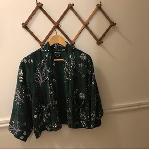 Thief and Bandit Raw Silk Boxy Jacket